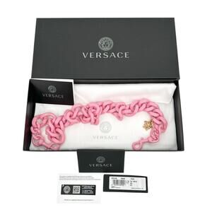 Versace Pink Shoulder Bag Chain